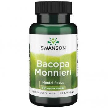 Bacopa Monnieri 250 mg 90 Kapseln von Swanson Health Products