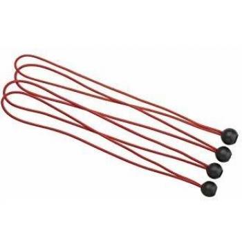 Lot de 4 élastiques Ø8mm x 40cm à boule
