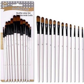 Pinceles de Pintura Acrílica y Acuarela