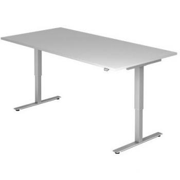 Office Pro XMST 2E S Grigio 200x100 Scrivania con Regolazione Elettrica