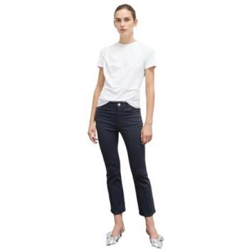 Pantalones Kick Flare de Drill para Mujer