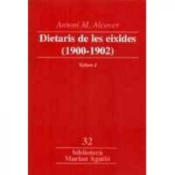 Dietari de les eixides (1900-1902). Volum 1