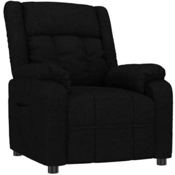 Chaise de Bureau Noir Inclinable VidaXL