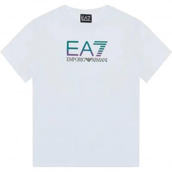 Visibilidad EA7 Camiseta Blanca