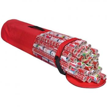 Bolsa de Papel para Envolturas Navideñas con Cinta