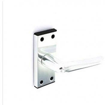 Securit Bright Silver Aluminum Latch 100mm