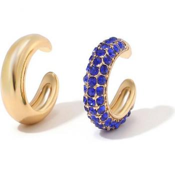 Boucles d’oreilles clip Zircon CZ pour femmes, sans piercing, multi couleurs, cartilage, style rebelle