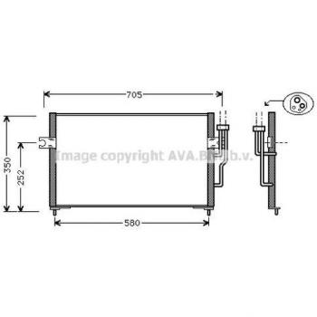 Mitsubishi MT5100 Cooling Condenser
