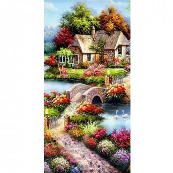 Set Créatif 5D Forage Diamant et Peinture Paysage