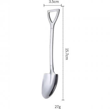 Elegant 304 Stainless Steel Cutlery Set for Coffee & Dessert