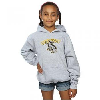 Hufflepuff Pride Kids Sweatshirt (Grey)
