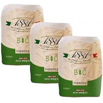 Lot de 3 Paquets de Pâtes Penne Rigate Bio