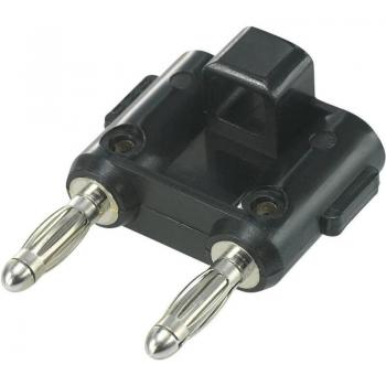 TC‑R8‑84 4 mm Diameter Black Pin Connector – One Piece