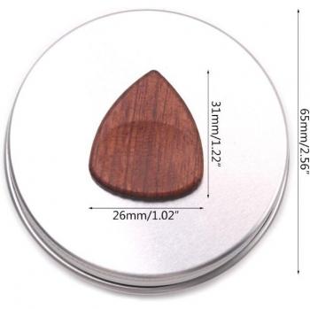 Wooden Plectrum Storage Box