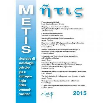 Metis. Ricerche di sociologia, psicologia e antropologia della comunicazione
