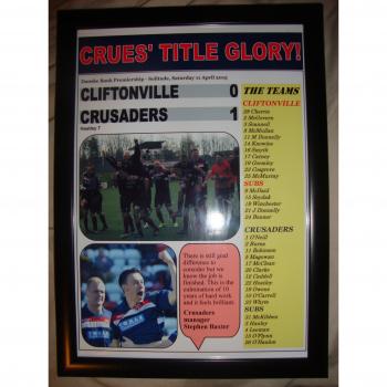 Geframmerter Matchday-Cliftonville 0, Crusaders 1 – 2015
