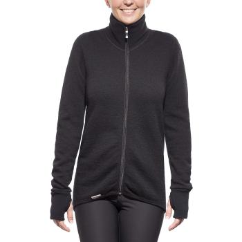 Woolpower Jacke Full Zip 400, schwarz, Größe M