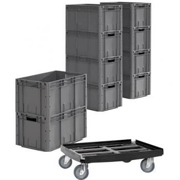 Blauer Engel Lagerbehälter Schäfer 62,7 l – 30 kg bis