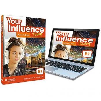 YOUR INFLUENCE TODAY B1 Student's book: libro de texto y versión digital (licencia 15 meses)