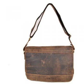 Greenburry Vintage 36 cm Brown Leather Messenger
