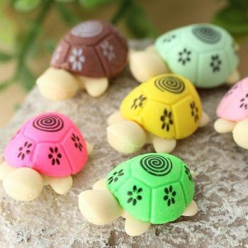 Cute Turtle Rubber Erasers