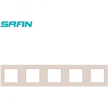 SRAN Five-Frame Switch Socket Cover