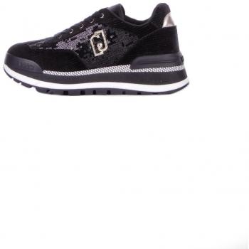 Sneakers Donna Liu Jo Amazing 23 Nero Lurex Taglia 38