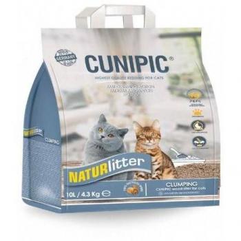 Cunipic Naturlitter arena aglomerante de madera para gatos 10L
