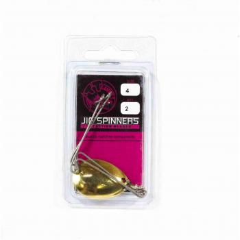 HD Small Frame 4 Jig Spinner by Tackle Tactics – Gold Colorado (5225)