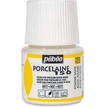 Porzellanputz P150 – Mattweiß Pulver (45 ml)