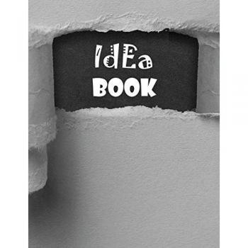 Idea Book: Lined Notebook, 8.5 x 11 inches, 110 Pages