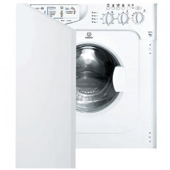 Indesit IWME 127 Integrated 7 kg 1200rpm A + White Front Load Washer