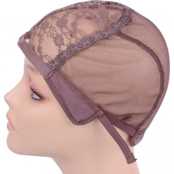 5Pcs Stretch Wig Caps for Brown Dome Wig Creation