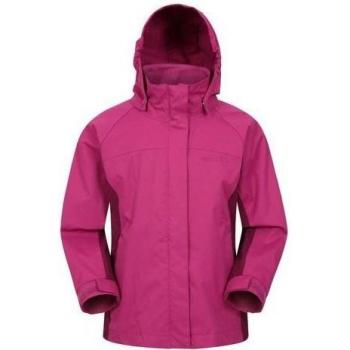 Mountain Warehouse Children's Shelly II Waterproof Jacket (Berry)