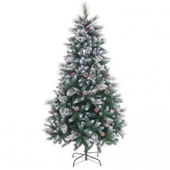 Árbol de Navidad Verde de plástico PVC y PE 240 cm
