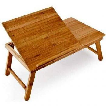 Tavolino D'appoggio in Legno Marrone 55 x 33 x 24 cm