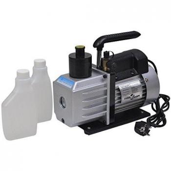 VidaXL 50 L/min Dual-Stage Vacuum Pump for Air Conditioner Refrigeration