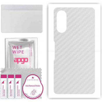 Apgo Wrap Film für Xiaomi POCO F3 GT, Hautschutz, Transparent Carbon
