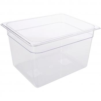 Vogue 1/2 Gastronorm Aufbewahrungsbox – 200 mm, 10,8 l, Glasartig