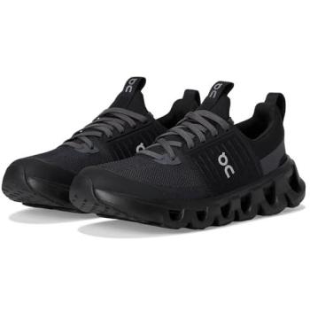 On Running Cloudswift Junior Black, Size 4.5 Medium Width