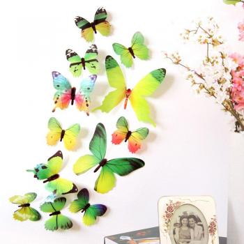 Pegatinas Magnéticas de Mariposas para Decorar Neveras y Paredes