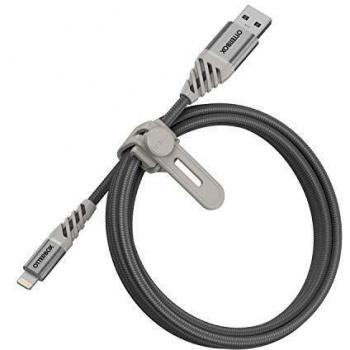 OtterBox Performance Plus Lightning‑USB A 1m – Silver