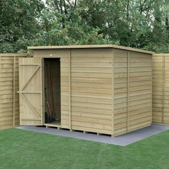 Pressure Treated Pent Shed