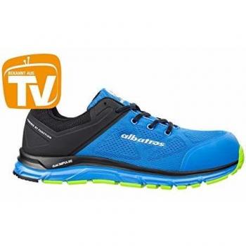 Albatros LIFT BLUE IMPULSE LOW 646610-44 ESD Sicherheitsschuh S1P Schuhgröße (EU): 44 Blau, Schwarz