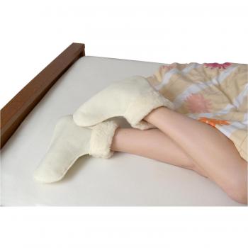 Erwin Müller Warmes Schlafschuh-Paar aus Schurwolle, L