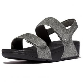 FitFlop Lulu Shimmerlux UK 5 Back‑strap Sandals