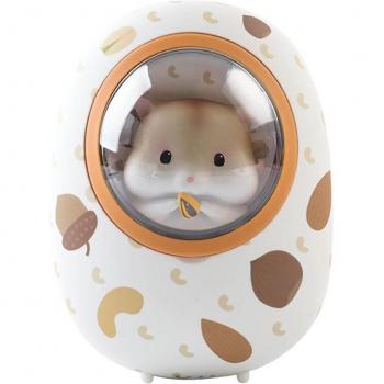Batería portátil para hámster y gatos, diseño de cápsula espacial