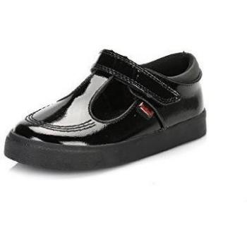 Chaussures en cuir verni noir Tovni T Bar Kickers