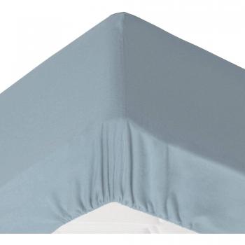 Drap‑housse Grands Bonnets Bleus en Flanelle, 32 cm de hauteur, 180 × 200 cm