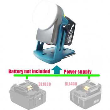 Iluminación LED Profesional 18W 1600Lm para Herramientas Makita